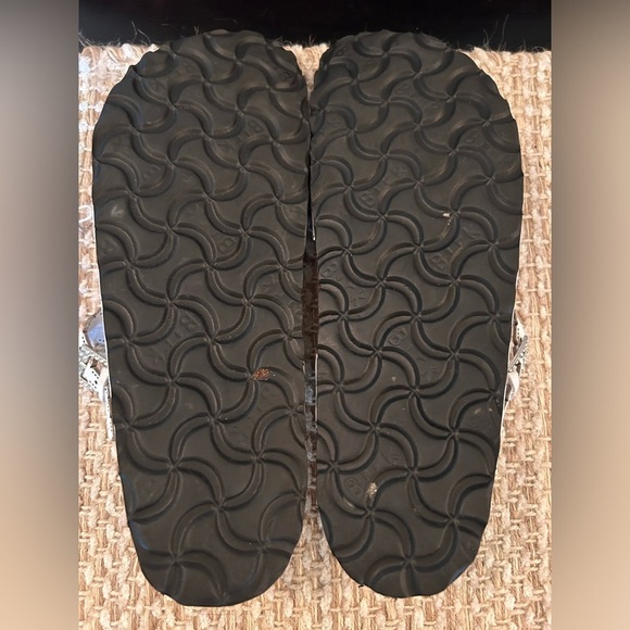 Tatami Birkenstock Sandals Womens Sz 38 US 7 Rhinestones Lotus Western Comfort - Picture 6 of 6